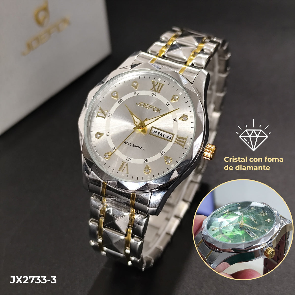 JX2733 POEDAGAR JOEFOXCALENDARIO CRISTAL