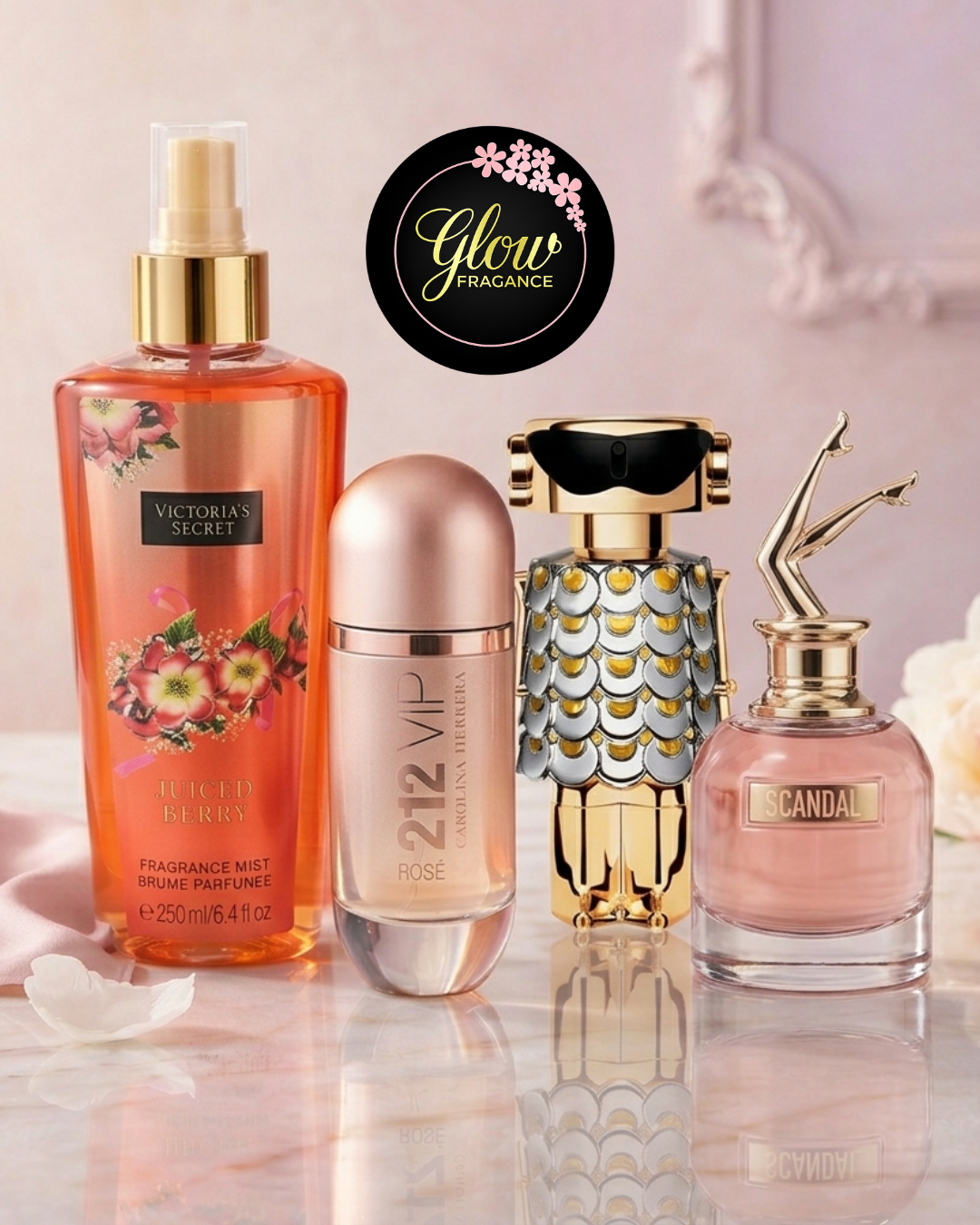 Combo X4 Perfumes Dama