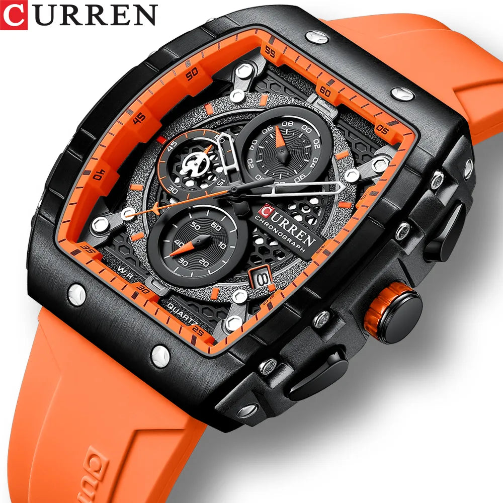 Reloj Curren 8442 Silicona Hombre