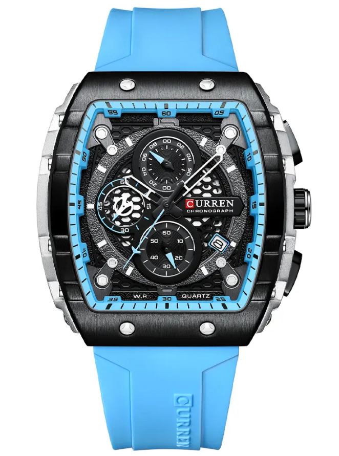 Reloj Curren 8442 Silicona Hombre