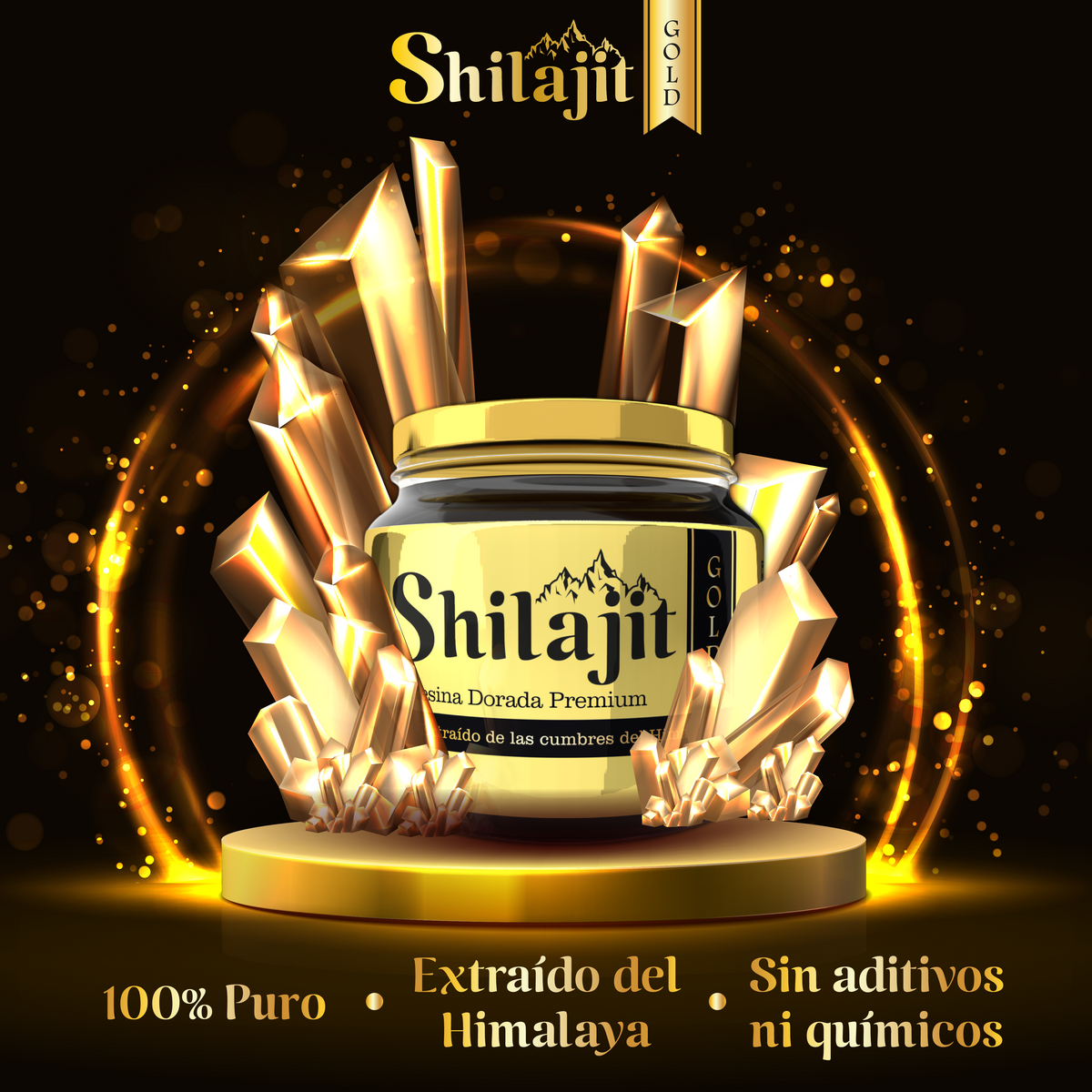 Combo Shilajit Gold Y Xbull 120ml