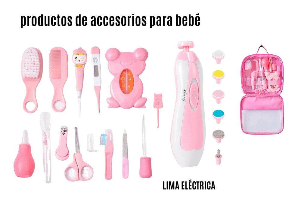 Kit Para El Bebé X14 Con Lima Eléctrica