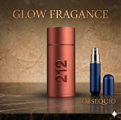 212 SEXY MEN + Perfumero Recargable
