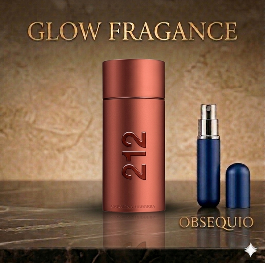 212 SEXY MEN + Perfumero Recargable