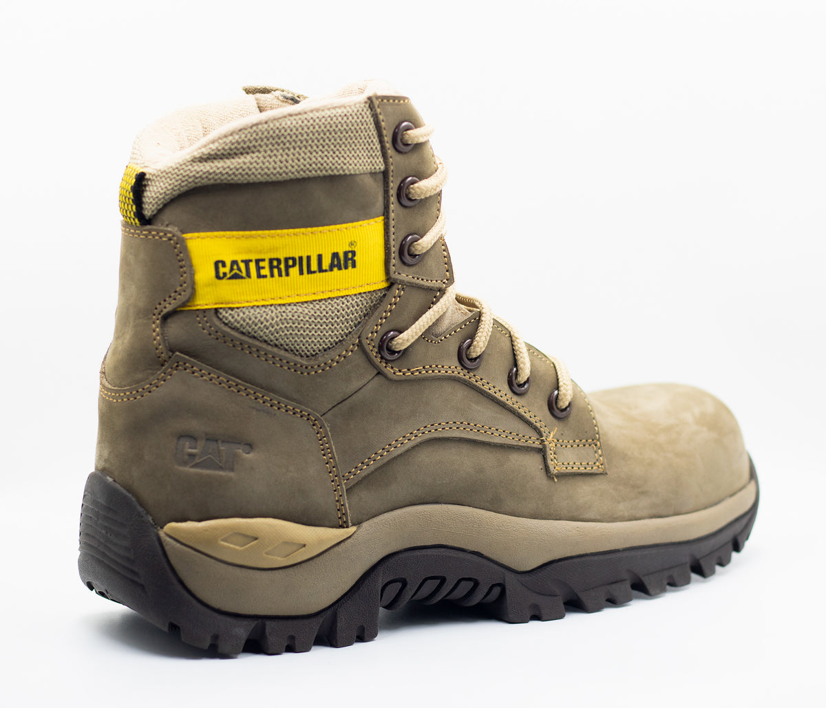 Bota Caterpillar 016 Beige Con Puntera