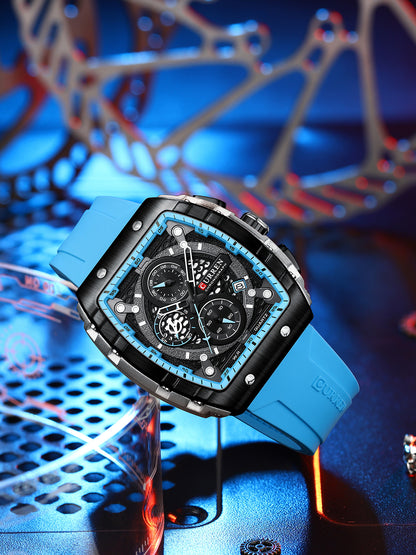 Reloj Curren 8442 Silicona Hombre