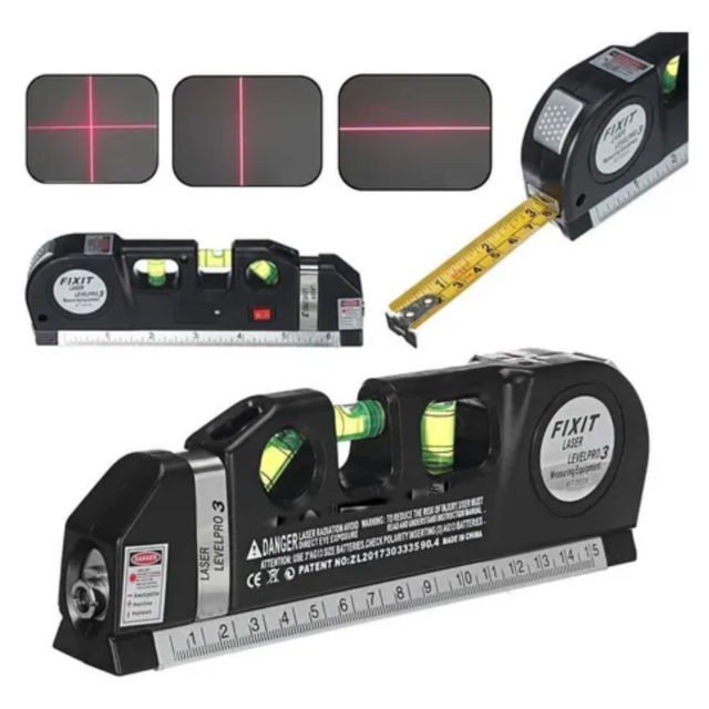 Metro Nivel Laser Regla