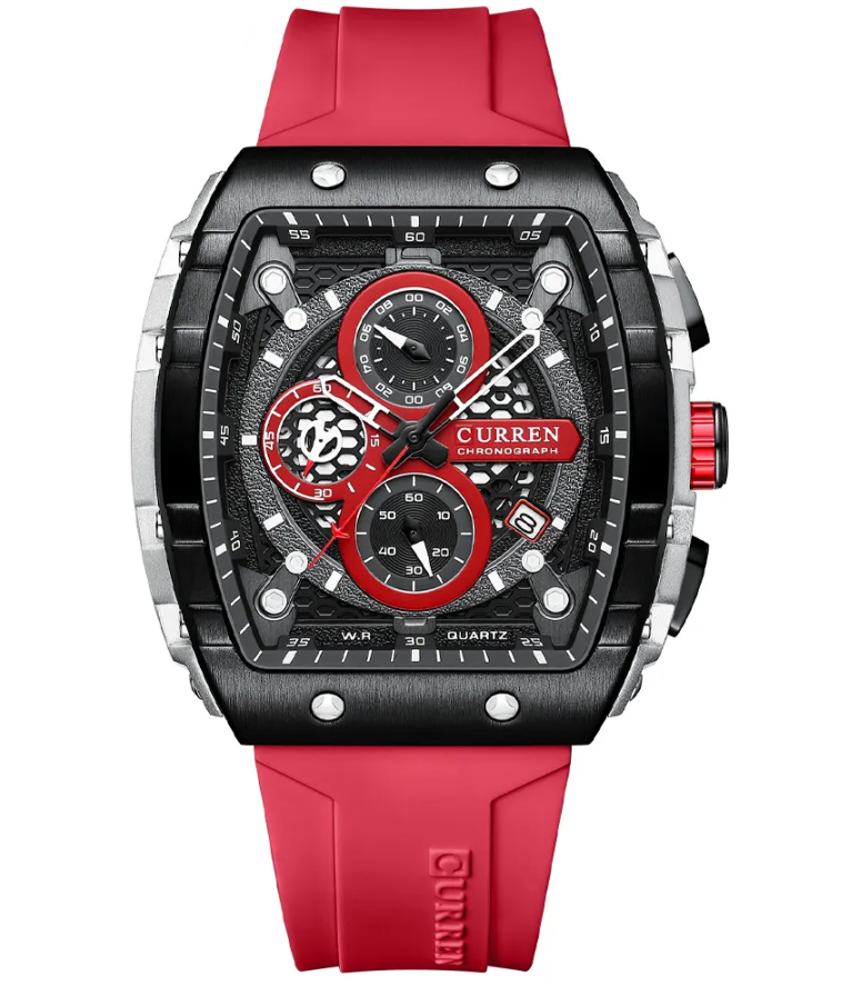 Reloj Curren 8442 Silicona Hombre