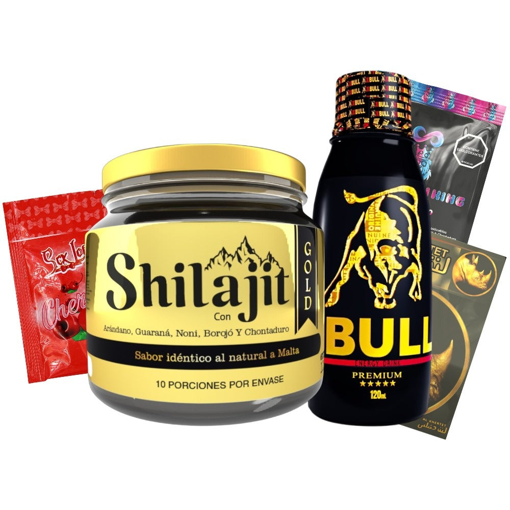 Combo Shilajit Gold Y Xbull 120ml