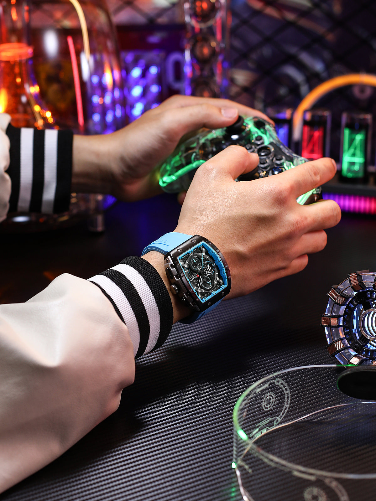 Reloj Curren 8442 Silicona Hombre