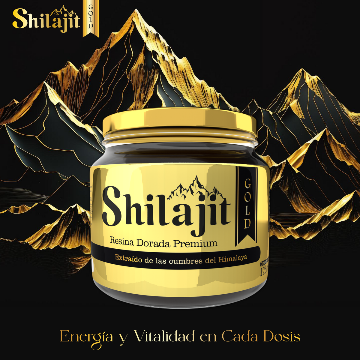 Combo Shilajit Gold Y Xbull 120ml